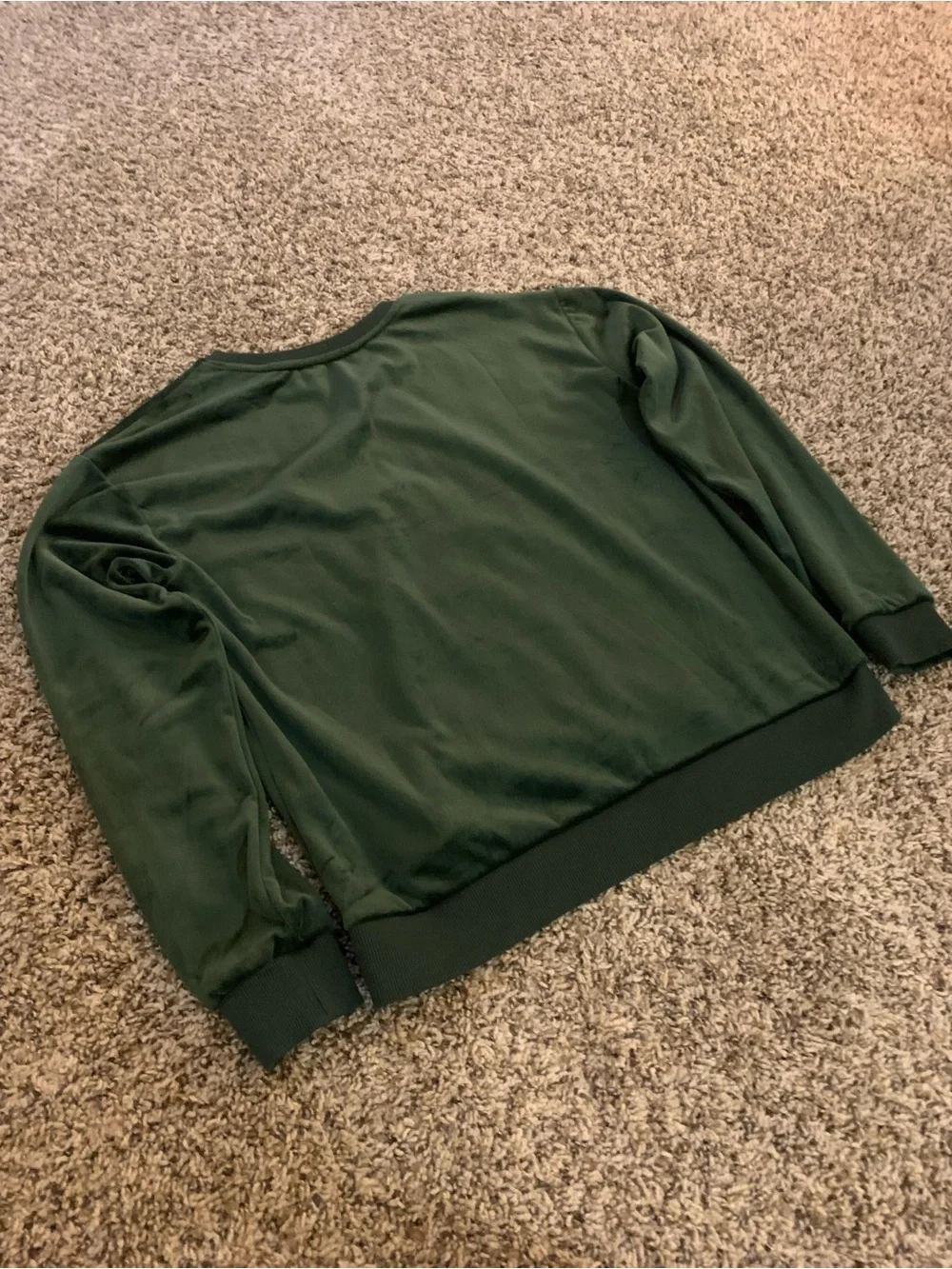 Banana Republic Men's Crewneck Sweater - Forest Green